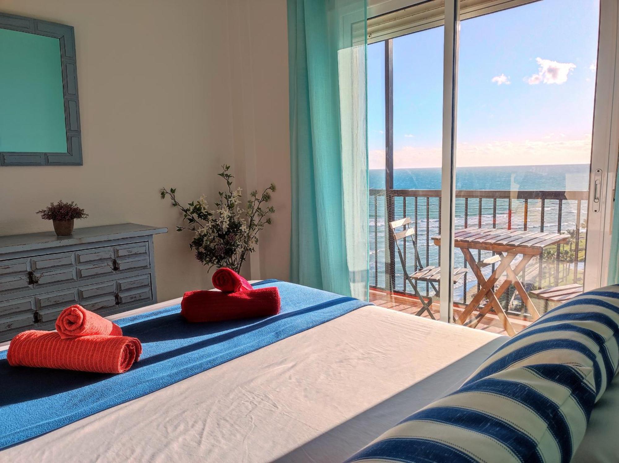 Apartamento Mar Azul, Primera Linea De Playa Sitio de Calahonda 외부 사진